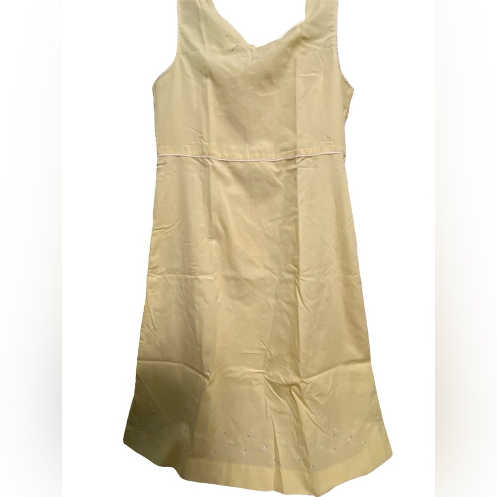 Tommy hill-figure yellow dress size 16